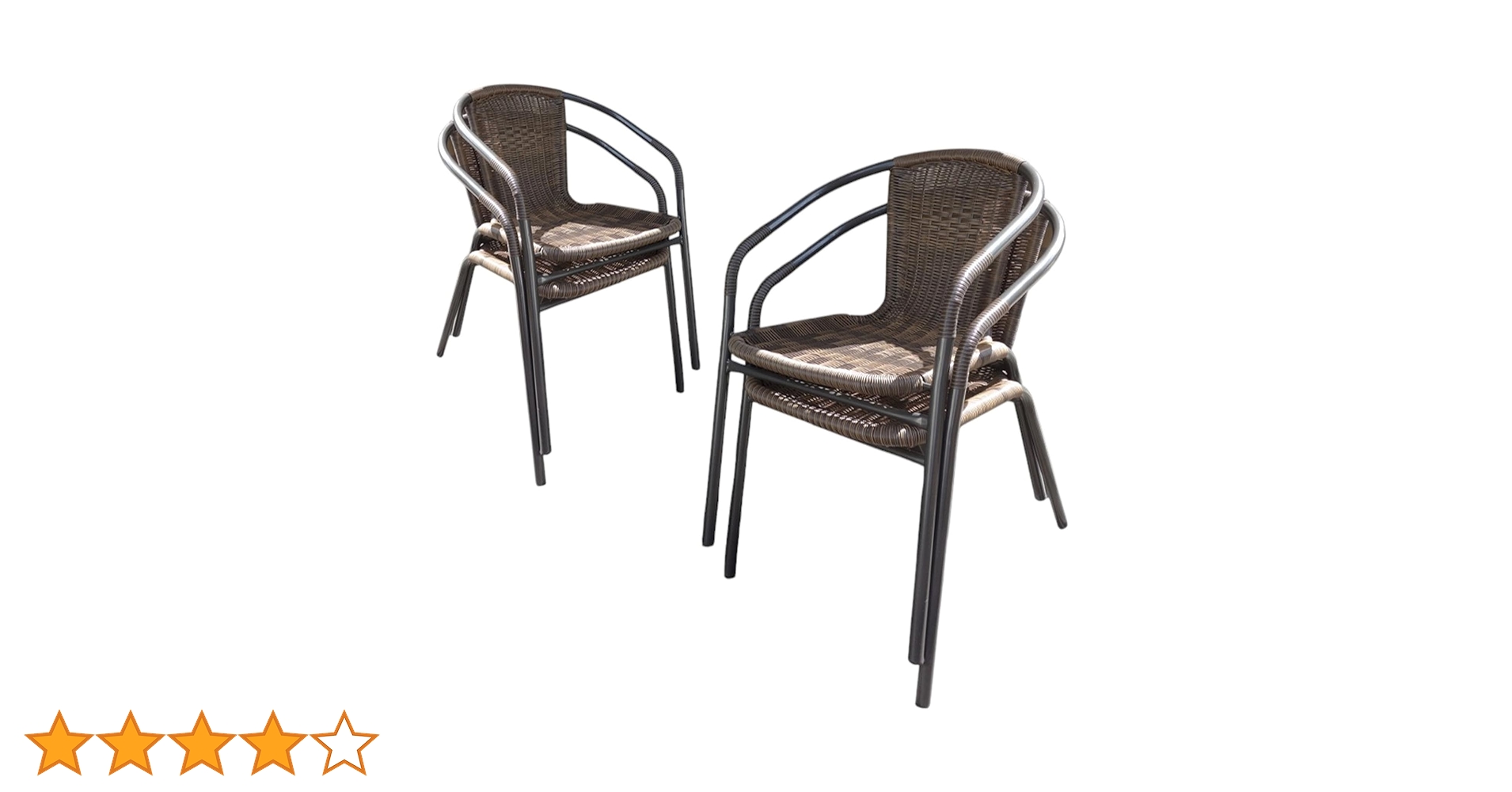 リビングアウト(Living Out) ガーデンチェア 4脚組 スタッキング可能 Amazon.co.jp: リビングアウト(Living Out) ガーデンチェア 4脚